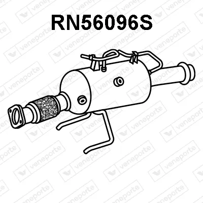 Filtre à particules / à suie, échappement Nissan NV400 Van · Nissan NV400 Bus · Nissan NV400 Platform/Chassis