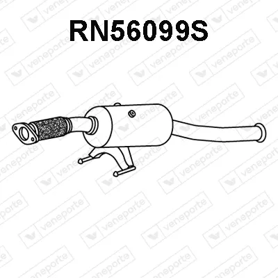 Filtre à particules / à suie, échappement Nissan NV400 Van · Nissan NV400 Platform/Chassis · Opel MOVANO B Van