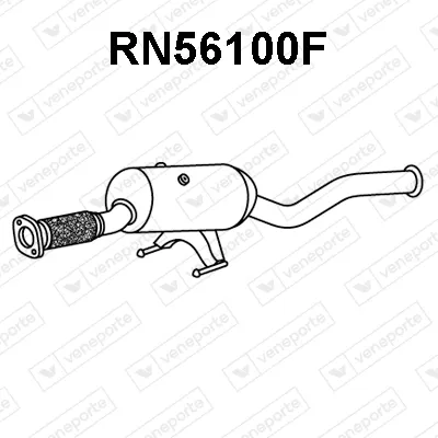 Filtre à particules / à suie, échappement Nissan NV400 Van · Nissan NV400 Platform/Chassis · Opel MOVANO B Van