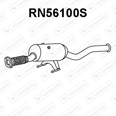 Filtre à particules / à suie, échappement Nissan NV400 Van · Nissan NV400 Platform/Chassis · Opel MOVANO B Van