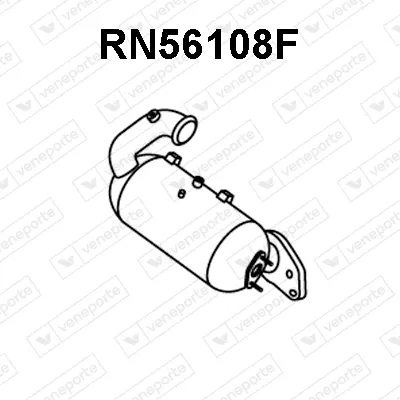 Filtre à particules / à suie, échappement Mercedes-Benz B-CLASS Sports Tourer · Mercedes-Benz A-CLASS · Mercedes-Benz CITAN Mixto