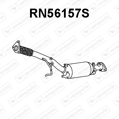Filtre à particules / à suie, échappement Renault KOLEOS I