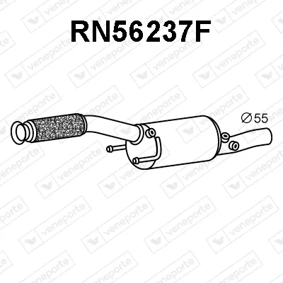 Filtre à particules / à suie, échappement Renault MEGANE IV Hatchback · Renault MEGANE IV Grandtour · Renault MEGANE IV Saloon