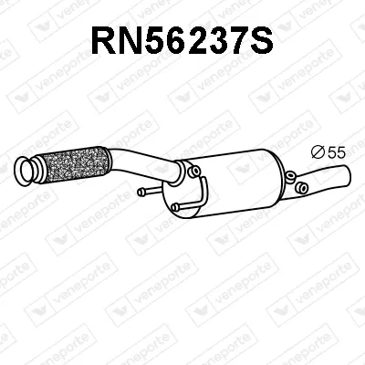 Filtre à particules / à suie, échappement Renault MEGANE IV Hatchback · Renault MEGANE IV Grandtour · Renault MEGANE IV Saloon