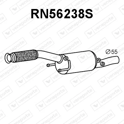 Filtre à particules / à suie, échappement Renault MEGANE IV Hatchback · Renault MEGANE IV Grandtour