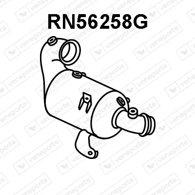 Filtre à particules / à suie, échappement Mitsubishi ASX · Nissan MICRA V · Nissan JUKE