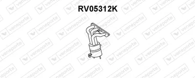 Catalyseur en coude Rover 25 I Hatchback