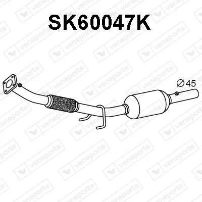 Catalyseur Skoda FABIA I · Skoda FABIA I Combi · Skoda FABIA I Saloon