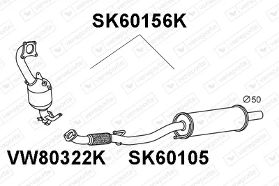 Catalyseur Audi A1 · Audi A1 Sportback · Seat TOLEDO IV