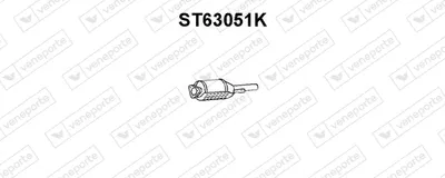 Catalyseur Seat TOLEDO I · Vw PASSAT B3/B4 · Vw PASSAT B3/B4 Variant