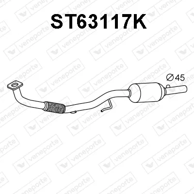 Catalyseur Seat IBIZA III · Seat CORDOBA · Skoda FABIA I