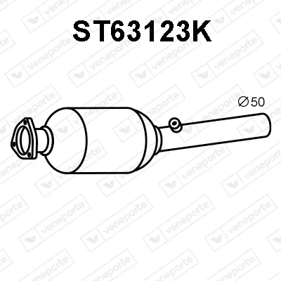 Catalyseur Seat TOLEDO II · Seat LEON · Vw GOLF IV