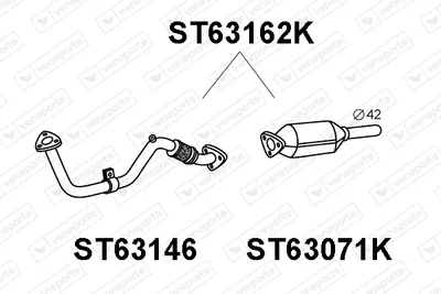 Catalyseur Seat CORDOBA · Seat IBIZA II · Seat INCA