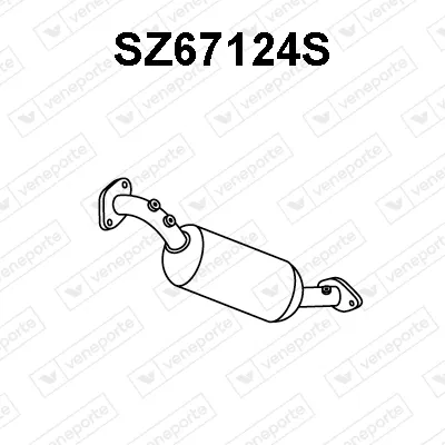 Filtre à particules / à suie, échappement Suzuki GRAND VITARA II