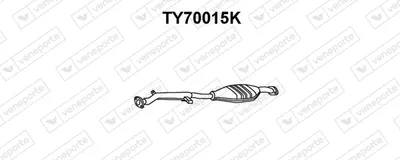 Catalyseur Toyota CARINA E VI Saloon · Toyota CARINA E VI · Toyota CARINA E VI Sportswagon