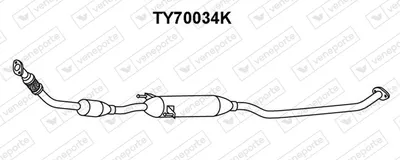 Catalyseur Toyota COROLLA