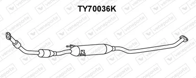 Catalyseur VENEPORTE TY70036K