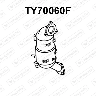 Filtre à particules / à suie, échappement Toyota AVENSIS Saloon · Toyota AVENSIS Estate · Toyota AVENSIS