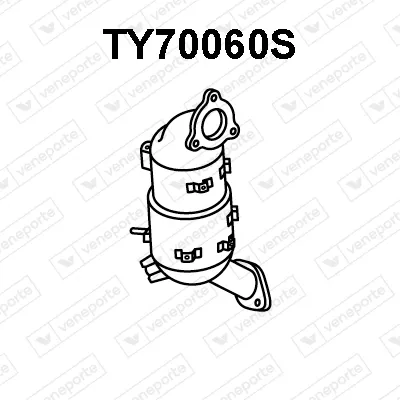 Filtre à particules / à suie, échappement Toyota AVENSIS Saloon · Toyota AVENSIS Estate · Toyota AVENSIS