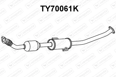 Catalyseur Toyota COROLLA Verso
