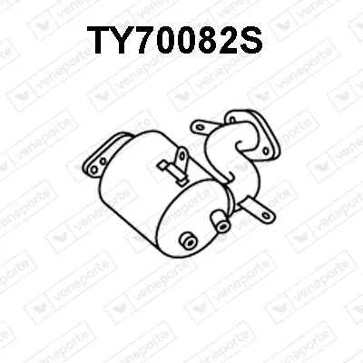 Filtre à particules / à suie, échappement Toyota YARIS · Toyota AURIS · Toyota COROLLA Saloon