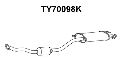 Catalyseur VENEPORTE TY70098K