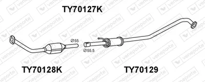 Catalyseur VENEPORTE TY70127K