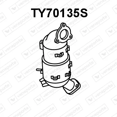 Filtre à particules / à suie, échappement Toyota RAV 4 III