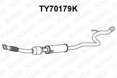 Catalyseur Toyota YARIS