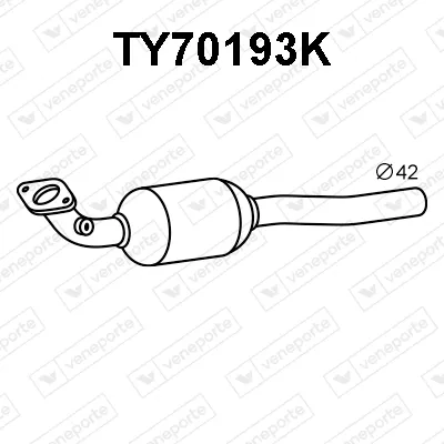 Catalyseur Toyota YARIS