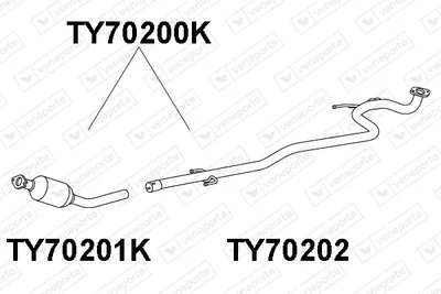 Catalyseur VENEPORTE TY70200K