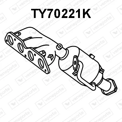 Catalyseur Toyota C-HR · Toyota C-HR VAN