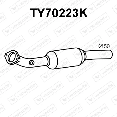 Catalyseur Toyota C-HR · Toyota C-HR VAN