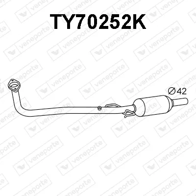Catalyseur Toyota STARLET