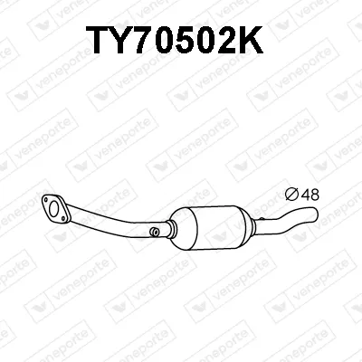 Catalyseur Toyota YARIS VERSO