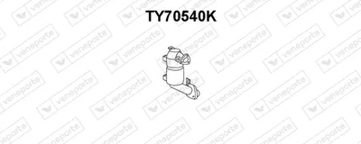 Catalyseur VENEPORTE TY70540K