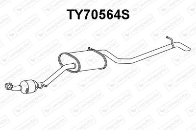 Filtre à particules / à suie, échappement Toyota IQ