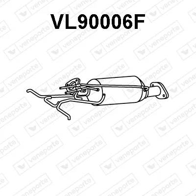 Filtre à particules / à suie, échappement Volvo V70 II · Volvo XC70 I Cross Country · Volvo XC90 I