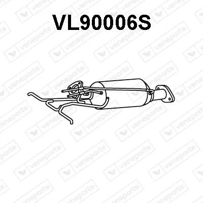 Filtre à particules / à suie, échappement Volvo V70 II · Volvo XC70 I Cross Country · Volvo XC90 I