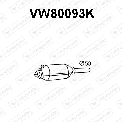 Catalyseur Vw PASSAT B3/B4 · Vw PASSAT B3/B4 Variant · Vw GOLF III Cabriolet