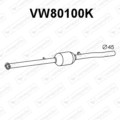 Catalyseur Vw GOLF V · Vw GOLF PLUS V