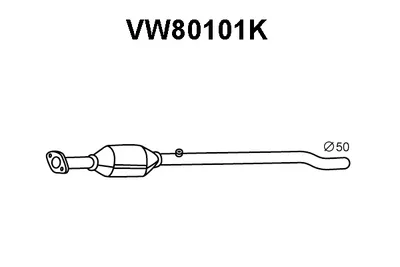 Catalyseur VENEPORTE VW80101K