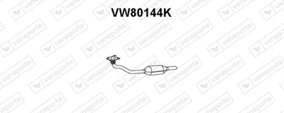 Catalyseur Vw GOLF I Cabriolet