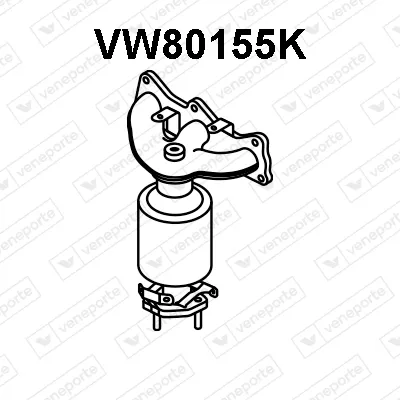 Catalyseur en coude Skoda FABIA I · Skoda FABIA I Combi · Skoda FABIA I Saloon