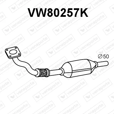 Catalyseur Vw PASSAT B3/B4 · Vw PASSAT B3/B4 Variant · Vw GOLF III Cabriolet