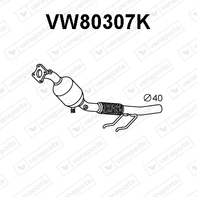 Catalyseur Seat Mii · Skoda CITIGO · Vw UP!