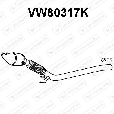 Catalyseur Vw TOURAN · Vw JETTA III