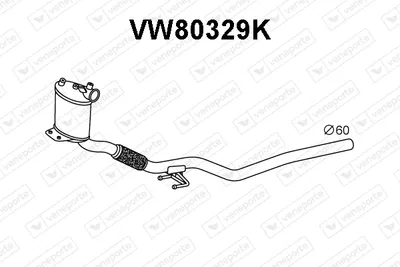 Catalyseur Vw PASSAT B2 · Vw PASSAT B2 Variant · Vw TIGUAN