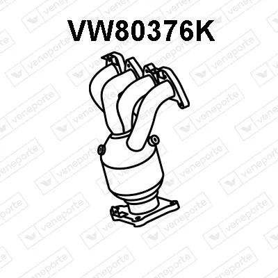 Catalyseur en coude Audi A2 · Seat CORDOBA · Seat IBIZA II