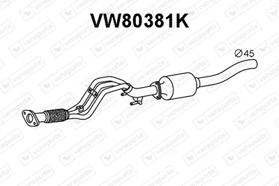 Catalyseur Vw POLO IV